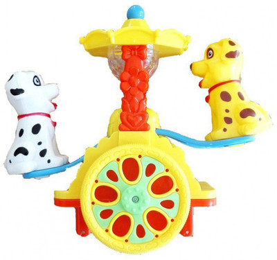 

Saisan Cute Dog Seesaw Toy with light and Music(Multicolor)