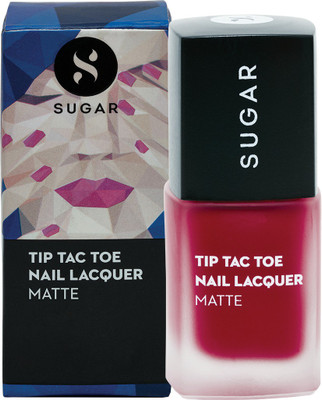 

Sugar Tip Tac Toe Nail Lacquer 058 Scarlett O'Hara (Matte Red)
