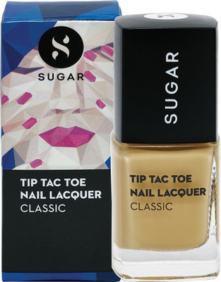 

Sugar Tip Tac Toe Nail Lacquer 066 Sunny Side Up (Pastel Yellow)