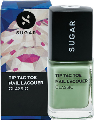 

Sugar Tip Tac Toe Nail Lacquer 063 Mint Money (Pastel Green)