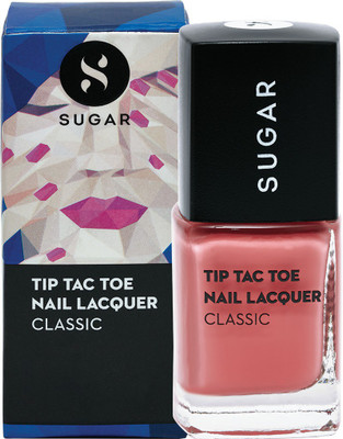 

Sugar Tip Tac Toe Nail Lacquer 062 Peacher Perfect (Pastel Peach Pink)