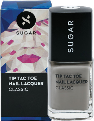 

Sugar Tip Tac Toe Nail Lacquer 069 Graduation Grey (Pastel Grey)