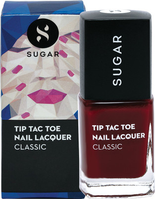 

Sugar Tip Tac Toe Nail Lacquer 059 Merlot the Merrier (Wine Red)