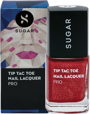 

Sugar Tip Tac Toe Nail Lacquer 060 Cherry Christmas (Crimson Red)