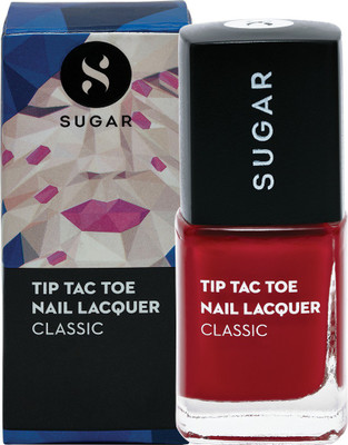 

Sugar Tip Tac Toe Nail Lacquer 056 Cherry Jane (Pink Red)