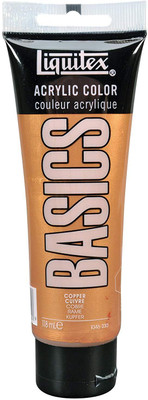 

liquitex BASICS Acrylic Paint 4-oz tube, Copper(Set of 1, Copper)