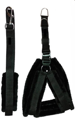 

PET HUB Dog Harness & Leash(, BLACK