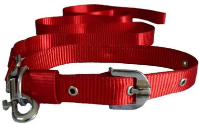 

PET HUB Dog Collar & Leash(, RED