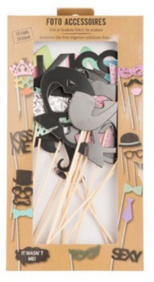 

Theme My Party Set of 20 Photo Accessorries Photo Booth Board(Party)