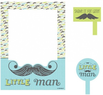 

Theme My Party Photo Frame/Props For Your Baby Shower Photo Booth Board(Party)