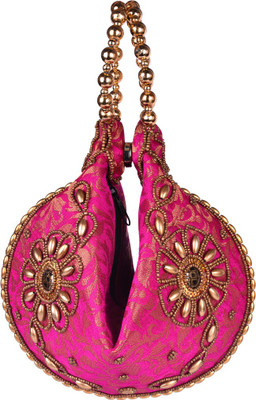 

Himalaya Handicraft wedding potli for women Potli(Pink)