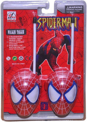 

P17 collection spiderman super hero Walkie Talkie for kids