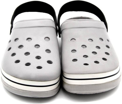 

Hotmess Men Grey Clogs
