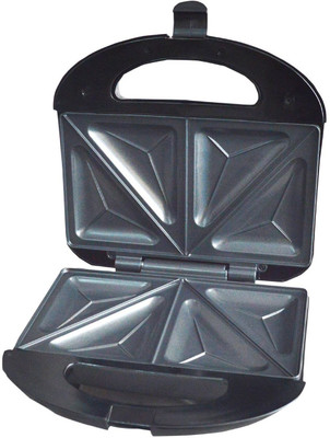 

WISTEC 750W Super Jumbo Grill Sandwich Maker Toast(Silver)