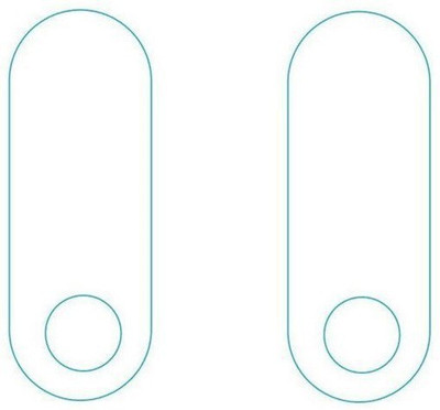 

iloft Screen Guard for Xiaomi Mi band 3(Pack of 2), Transparent