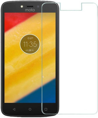 Caseline Tempered Glass Guard for Motorola Moto C Plus(Pack of 1)