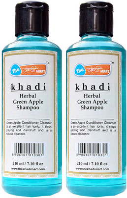 

Khadi Mart Herbal Green Apple Shampoo(420 ml)