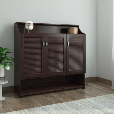 52% OFF on HomeTown Engineered Wood Shoe Rack(5 Shelves 
