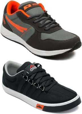 

Asian Casual shoes,Running shoes,Walking shoes,Loafers,Sneakers,Traning shoes,Gym shoes. Walking Shoes For Men(Black, Grey, Multicolor