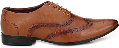 

AORFEO Leather crafted X Oxford For Men(Tan