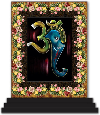 Vprint Vishnu Dev Ji Car Dashboard idols Figurine Showpiece Decorative Showpiece  -  12 cm(Wood, Multicolor)