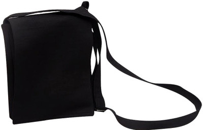

Indha Craft Men & Women Casual Black Cotton Sling Bag