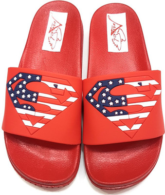 

Angel Fashion Angel Fashion Superman-PY Slides, Red