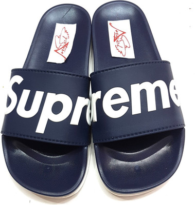 

Angel Fashion Angel Fashion Superme-Solid Slides, Blue