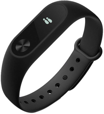 

RHONNIUM ® M2 Plus Smart Wristband Heart Rate Monitor Smartband SportsSmart Band Push Message Notification for iPhone Android(Black Strap, Size : Free Size), Solid black
