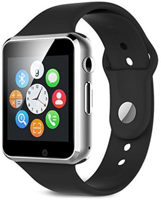 

Oasis Bluetooth Smart Watch with Camera and Sim Card Support for All 3G and 4G Android/iOS Smartphones Black Smartwatch(Black Strap Medium)