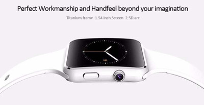 

aaf SMART WATCH WHITE Smartwatch(White Strap FRE)