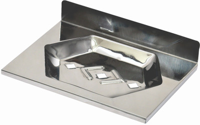 

STONE Stainless Steel Soap Dish - Single Soap Dish - Bathroom Soap Holder(steel)