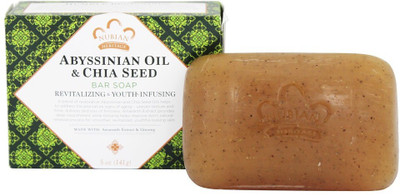 

Nubian Heritage Bar Soap Revitalizing & Youth Infusing Abyssinian Oil Chia(142 g)