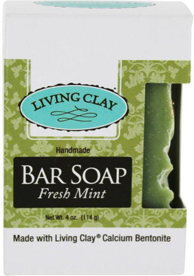 

Living Clay Handmade Bar Soap Fresh Mint(113 g)
