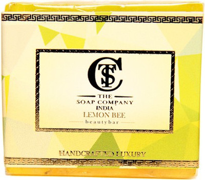 

the soap company india Handcrafted Luxury Lemon Bee Soap 125 gm(125 g)