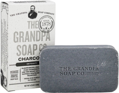 

Grandpa's Soap Co. Face & Body Bar Charcoal(120 g)