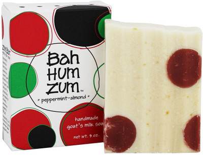 

http://www.indigowild.com/who-we-are/about-us/ Bah Hum Zum Bar Holiday Goat'S Milk Soap Peppermint-Almond(85 g)