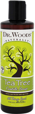 

Dr. Woods Liquid Castile Soap With Fair Trade Shea Butter Pure Tea Tree(227 g)