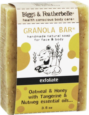 

Biggs & Featherbelle Granola Bar Handmade Natural Soap Oatmeal Honey With(99 g)