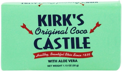 

Kirk's Natural Original Coco Castile Bar Soap With Aloe Vera Travel(32 g)
