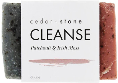 

Cedar + Stone Natural Cleanse Bar Soap Patchouli & Irish Moss(128 g)