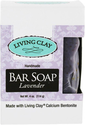 

Living Clay Handmade Bar Soap Lavender(113 g)