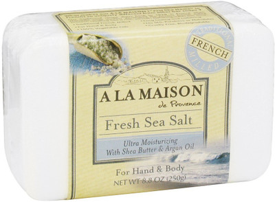 

A La Maison Traditional French Milled Bar Soap Fresh Sea Salt(249 g)