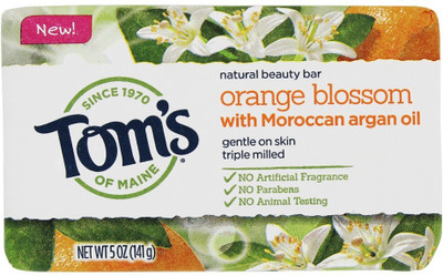 

Tom's Of Maine Natural Beauty Bar Soap Orange Blossom(142 g)