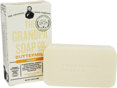 

The Grandpa Soap Company Face & Body Bar Buttermilk(120 g)