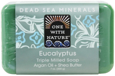 

One With Nature Dead Sea Minerals Triple Milled Bar Soap Eucalyptus(198 g)