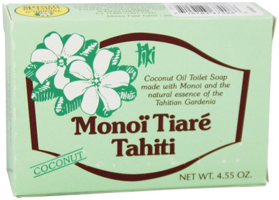 Monoi Tiare Tahiti Coconut Oil Soap Bar(129 g)