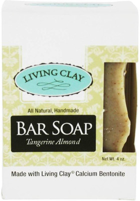 

Living Clay Handmade Bar Soap Tangerine Almond(113 g)