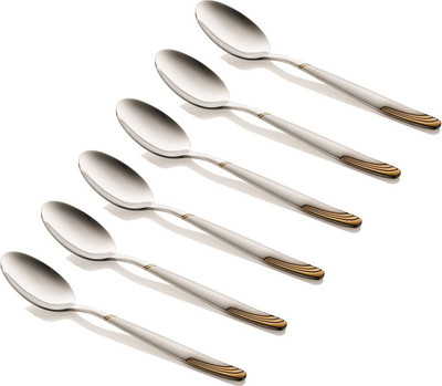 

Shapes Carnival Stainless Steel Table Spoon Set(Pack of 6)