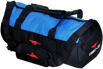 

Gene Gym Bag Sports Duffle Polyester 20 LTR Yellow Gym Bag(Blue, Kit Bag)